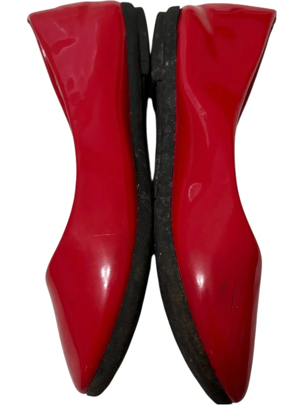 Link Comfort Red Patent Ballet Flats size 11 Toddler